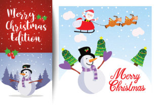 Download Christmas Winter Illustration Design Vector - Winter illustration Collection