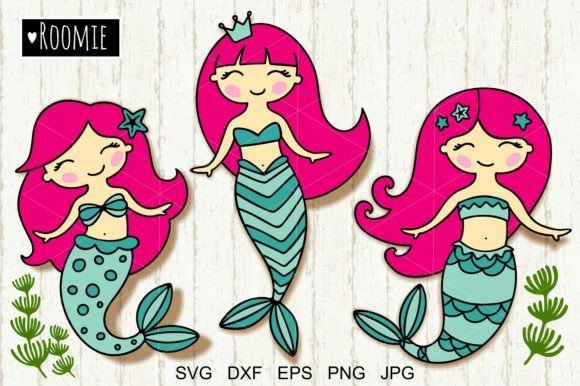 Download Mermaid SVG Mermaid Birthday Party Beach - Birthday party Collection